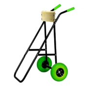 Buitenboordmotor Trolley Small - tot 40 kg - Inklapbaar met PU wielen